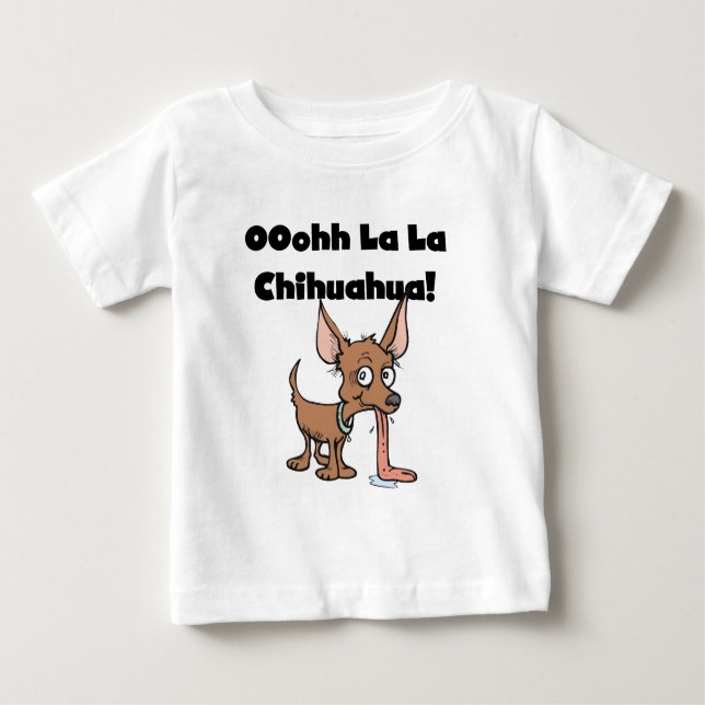 T-shirts et cadeaux de chiwawa de La de La d'Oohhh (Devant)