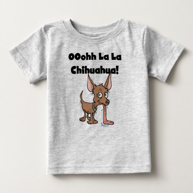 T-shirts et cadeaux de chiwawa de La de La d'Oohhh (Devant)