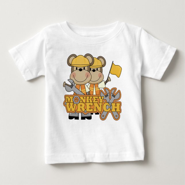 T-shirts et cadeaux de clé de singe (Devant)