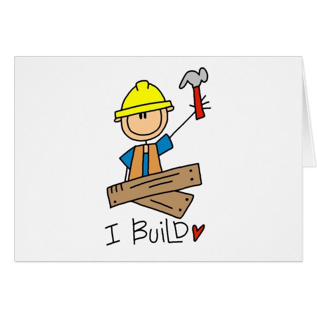 T-shirts et cadeaux de construction de la (Devant horizontal)