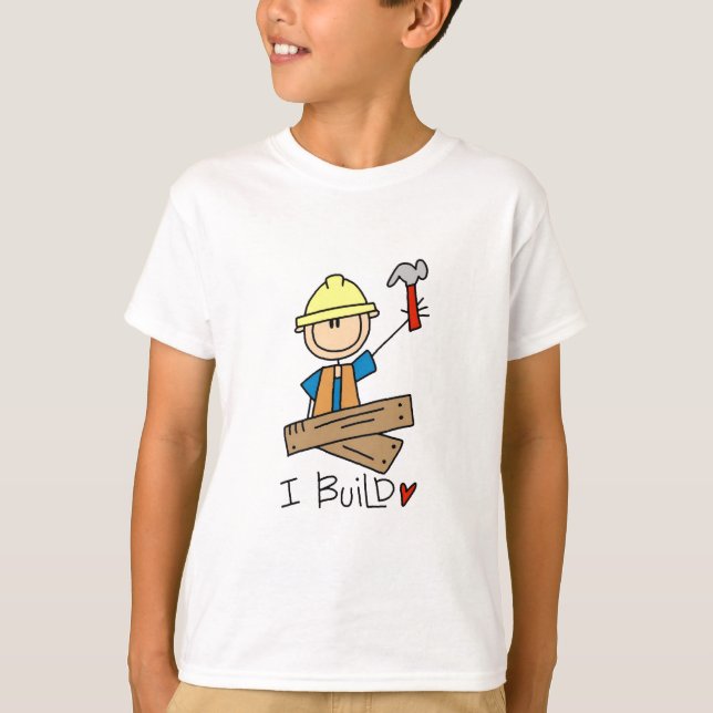 T-shirts et cadeaux de construction de la (Devant)