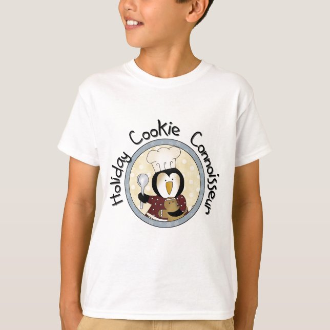T-shirts et cadeaux de Cookie Penguin Connoisseur (Devant)