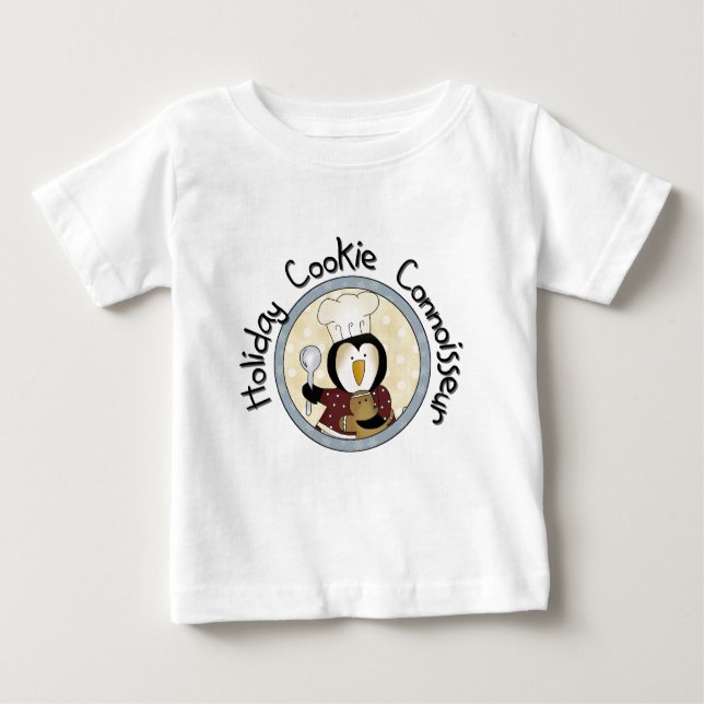 T-shirts et cadeaux de Cookie Penguin Connoisseur (Devant)