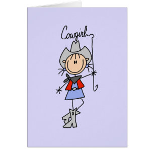 T-shirts et cadeaux de cow-girl de lasso