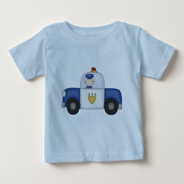 T-shirts et cadeaux de croiseur de police (Devant)