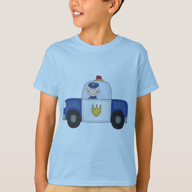 T-shirts et cadeaux de croiseur de police (Devant)