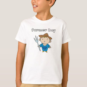 T-shirts et cadeaux de garçon d'agriculteur