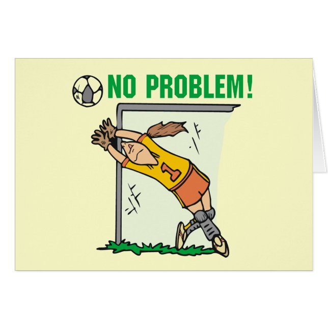 T-shirts et cadeaux de gardien de but du football (Devant horizontal)