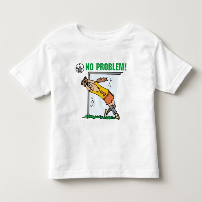 T-shirts et cadeaux de gardienne de football fémin (Devant)