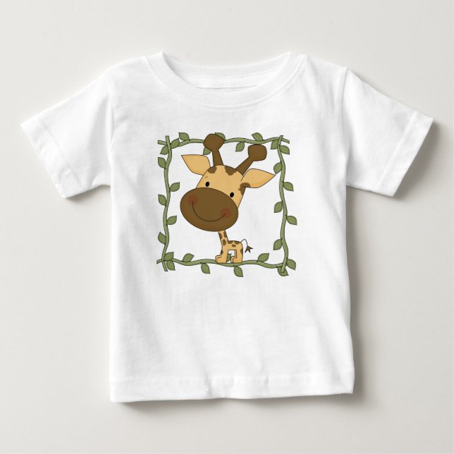 T-shirts et cadeaux de girafe de bébé (Devant)