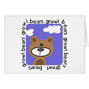 T-shirts et cadeaux de grondement d'ours