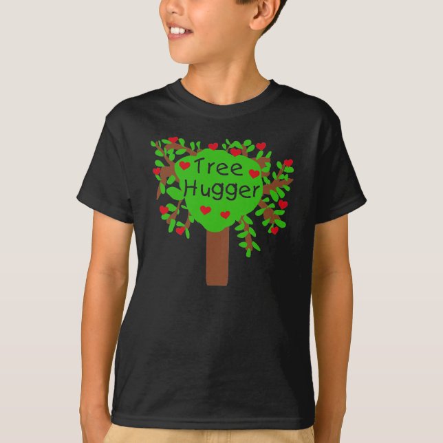 T-shirts et cadeaux de Hugger d'arbre (Devant)