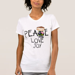 T-shirts et cadeaux de joie d'amour de paix