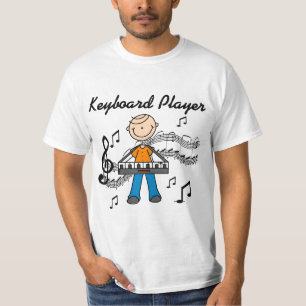 T-shirts et cadeaux de joueur de clavier