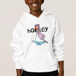 T-shirts et cadeaux de joueur de hockey de fille