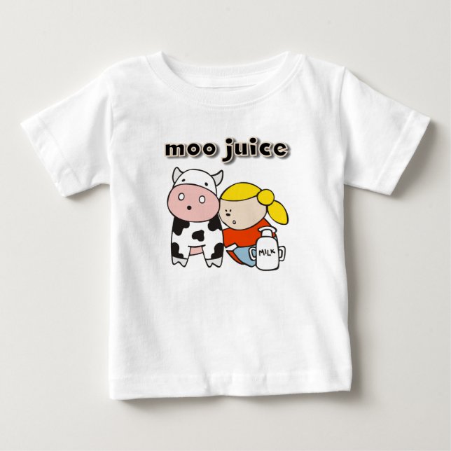 T-shirts et cadeaux de jus de MOO (Devant)