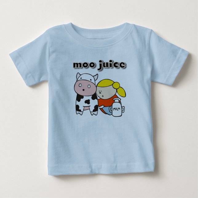 T-shirts et cadeaux de jus de MOO (Devant)