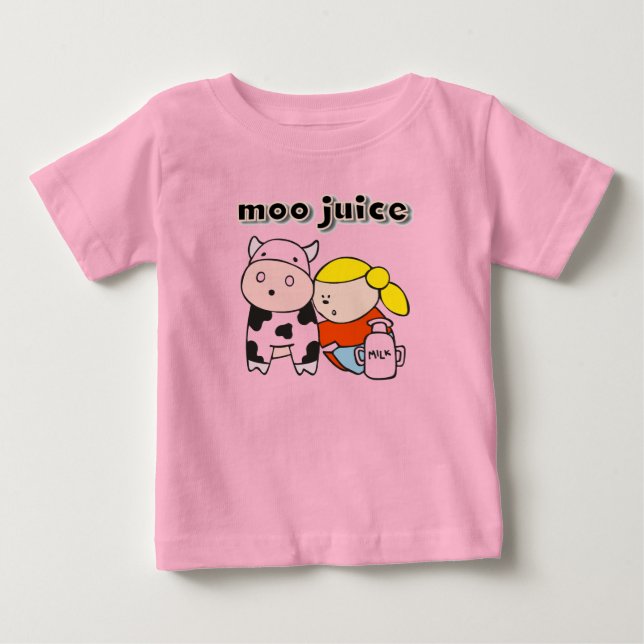 T-shirts et cadeaux de jus de MOO (Devant)