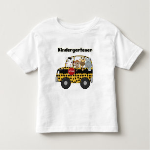 T-shirts et cadeaux de Kindergartener d'autobus