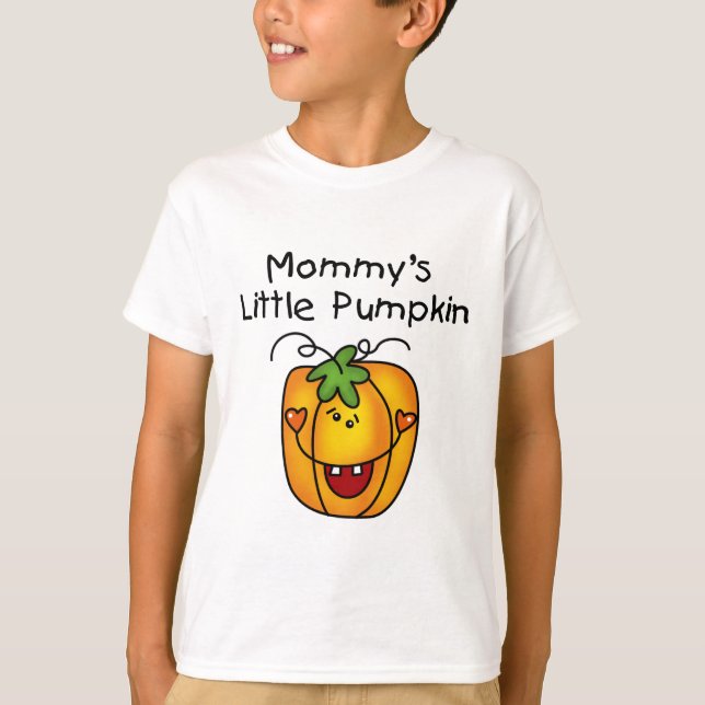 T-shirts et cadeaux de Maman's Little Citrouille (Devant)