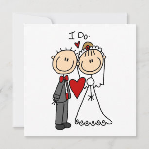 T-shirts et cadeaux de mariage Couple I Do
