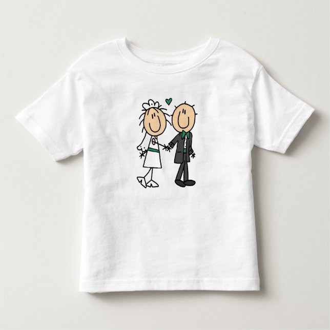 T-shirts et cadeaux de mariée et de chambre à bâto (Devant)