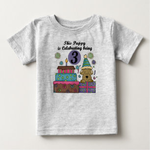 T-shirts et cadeaux de marionnettes 3e anniversair