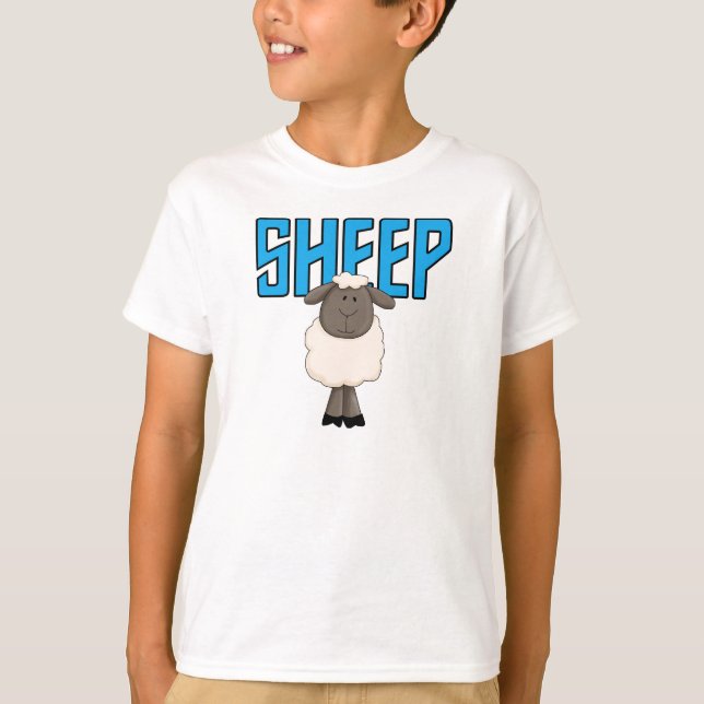 T-shirts et cadeaux de moutons (Devant)