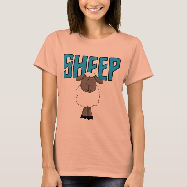 T-shirts et cadeaux de moutons (Devant)