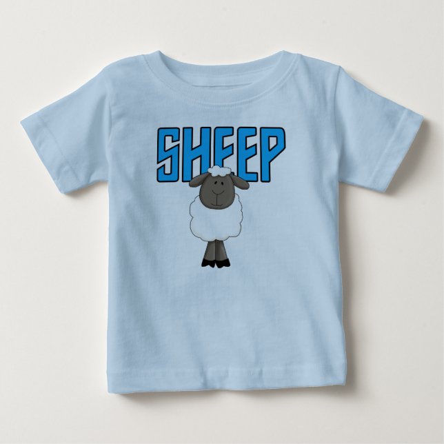T-shirts et cadeaux de moutons (Devant)
