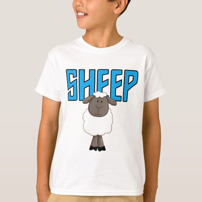 T-shirts et cadeaux de moutons (Devant)