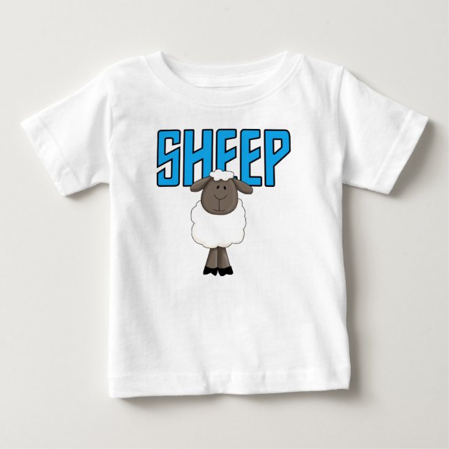 T-shirts et cadeaux de moutons (Devant)