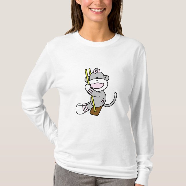 T-shirts et cadeaux de oscillation de singe de (Devant)