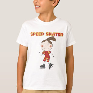 T-shirts et cadeaux de patineur de vitesse de
