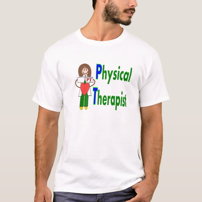 T-shirts et cadeaux de physiothérapeute (Devant)