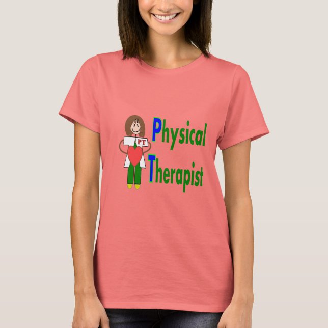T-shirts et cadeaux de physiothérapeutes (Devant)