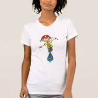 T-shirts et cadeaux de planchiste de fille