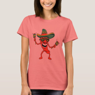 T-shirts et cadeaux de poivre de piment de Cinco