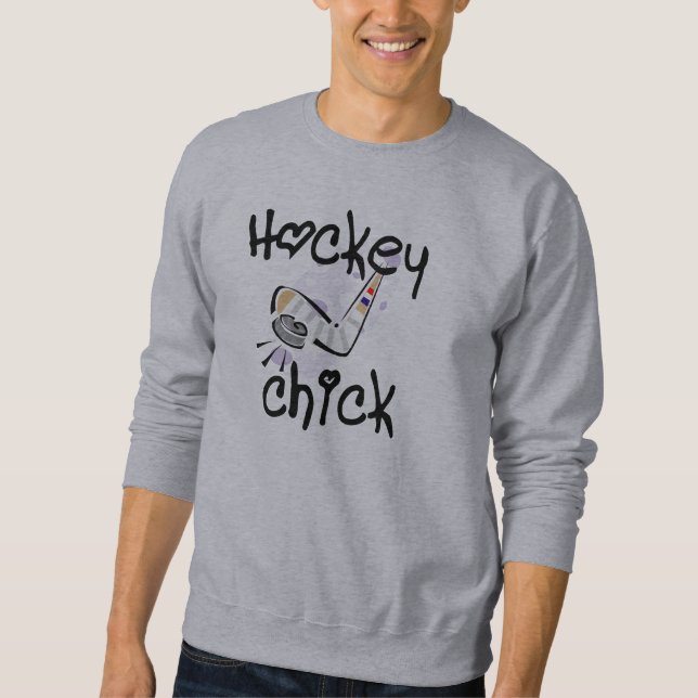 T-shirts et cadeaux de poussin d'hockey (Devant)