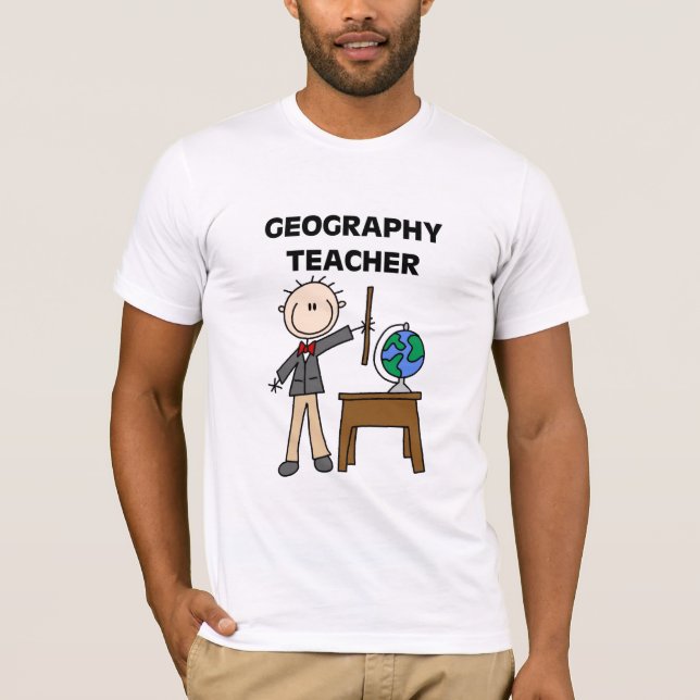T-shirts et cadeaux de PROFESSEUR de GÉOGRAPHIE (Devant)