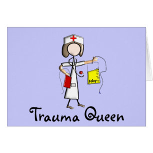 T-shirts et cadeaux de "reine de traumatisme"