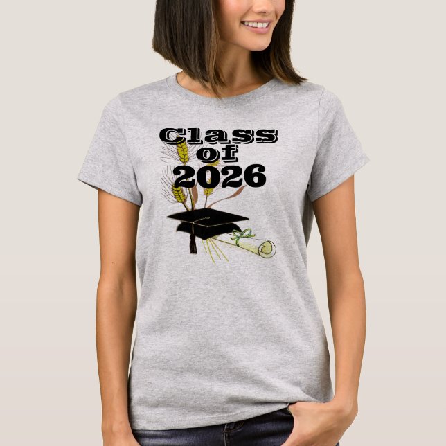 T-shirts et Cadeaux de Remise des Diplômes (Devant)