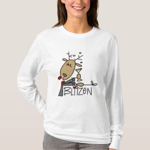 T-shirts et cadeaux de renne de Blitzen