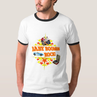 T-shirts et cadeaux de roche de baby boomers