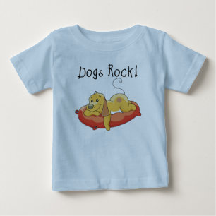 T-shirts et cadeaux de roche de chiens