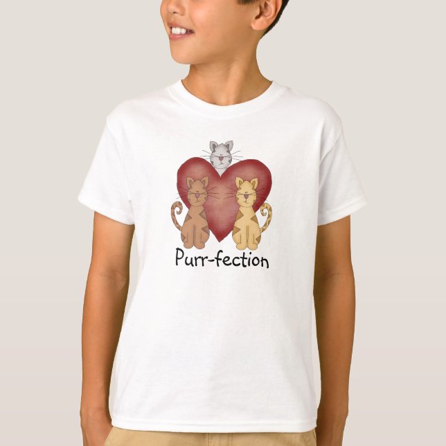 T-shirts et cadeaux de Ronronnement-fection de (Devant)