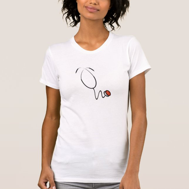 T-shirts et cadeaux de stéthoscope (Devant)
