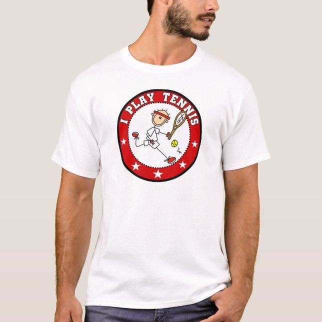 T-shirts et cadeaux de tennis de jeu d'I des (Devant)