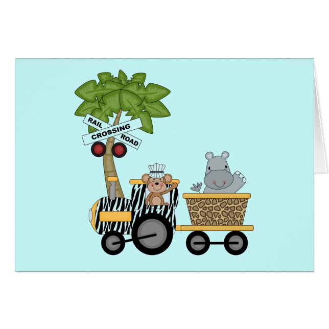 T-shirts et cadeaux de train de singe et (Devant horizontal)