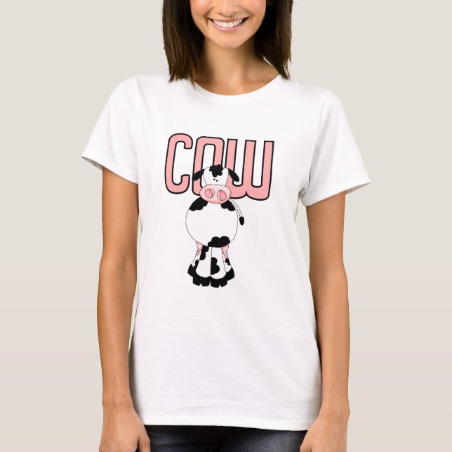 T-shirts et cadeaux de vache (Devant)